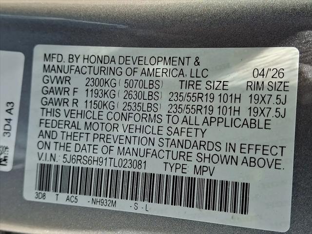 2026 Honda CR-V Hybrid AWD Sport Touring