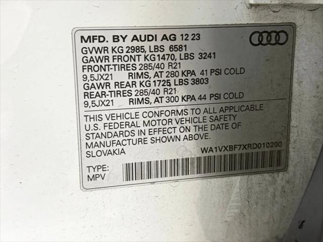 2024 Audi Q7 Prestige 55 TFSI quattro Tiptronic