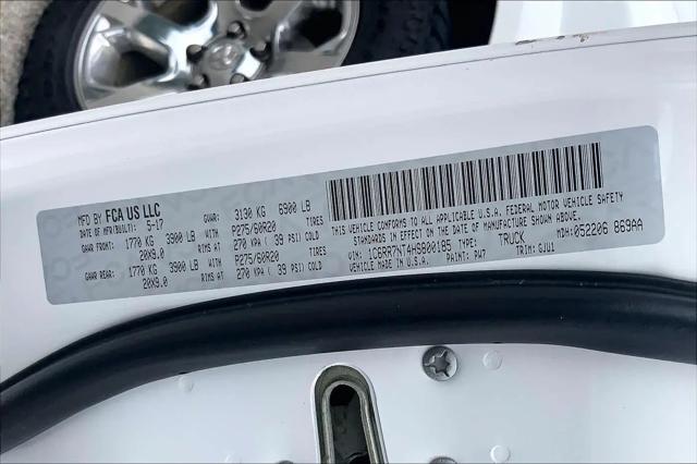 2017 Ram 1500 Laramie Crew Cab 4x4 5'7" Box