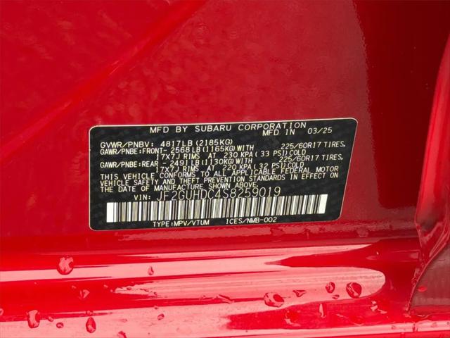 2025 Subaru Crosstrek Premium