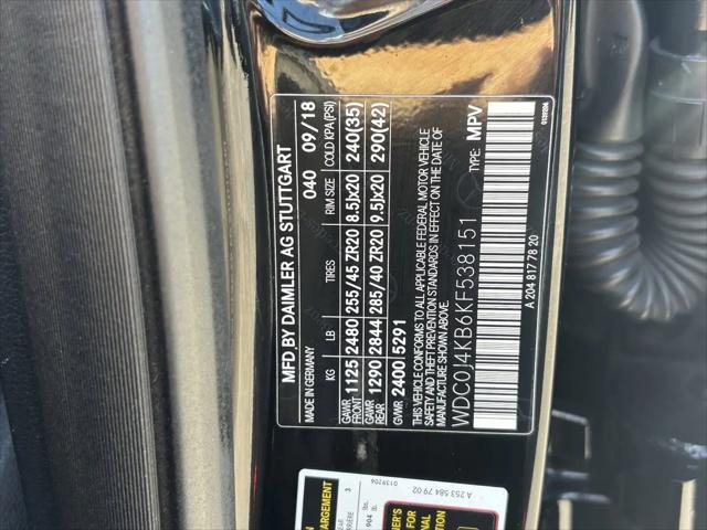 2019 Mercedes-Benz GLC 4MATIC