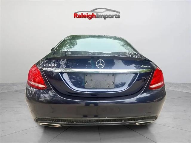 2017 Mercedes-Benz C-CLASS C 300 4MATIC