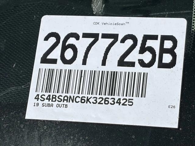 2019 Subaru Outback 2.5i Limited