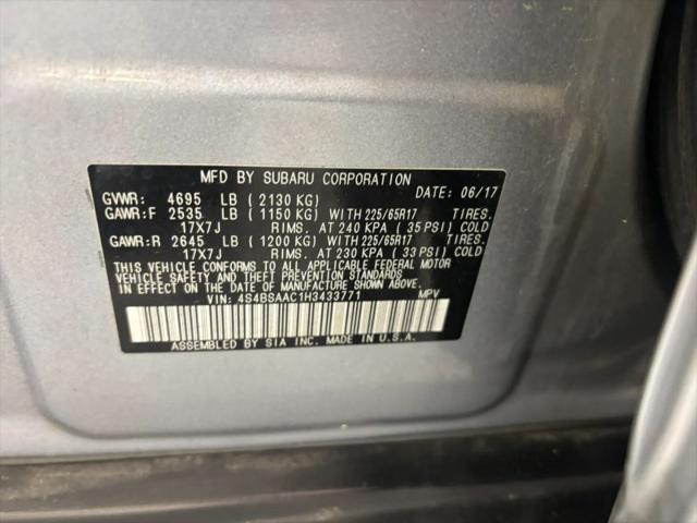 2017 Subaru Outback 2.5i