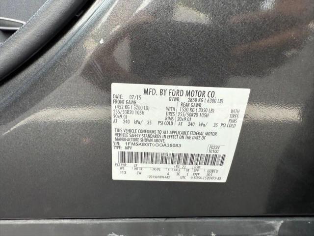 2016 Ford Explorer Sport