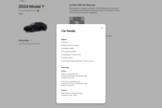 2024 Tesla Model Y Long Range Dual Motor All-Wheel Drive