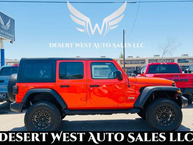2018 Jeep Wrangler Unlimited Sport S 4x4