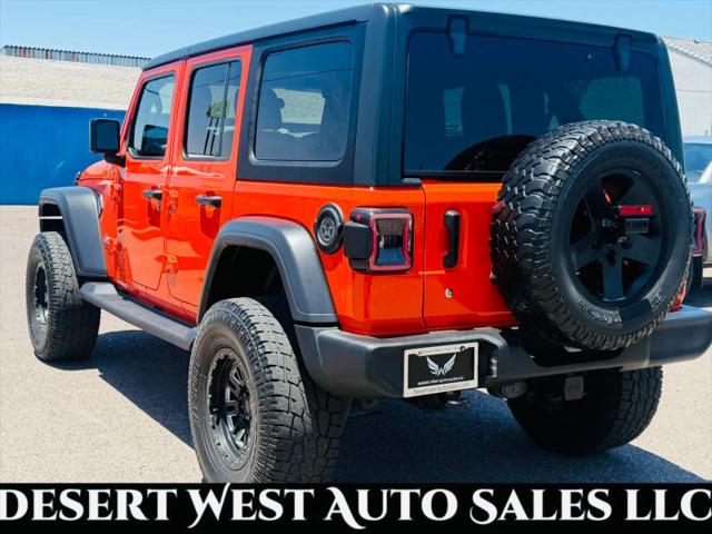 2018 Jeep Wrangler Unlimited Sport S 4x4