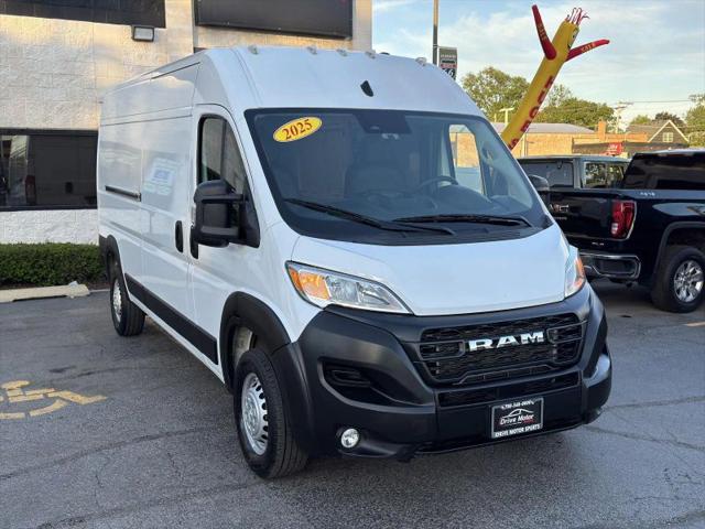 2025 Ram ProMaster 2500 Cargo Van Tradesman High Roof 159" WB w/Pass Seat