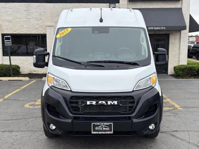 2025 Ram ProMaster 2500 Cargo Van Tradesman High Roof 159" WB w/Pass Seat