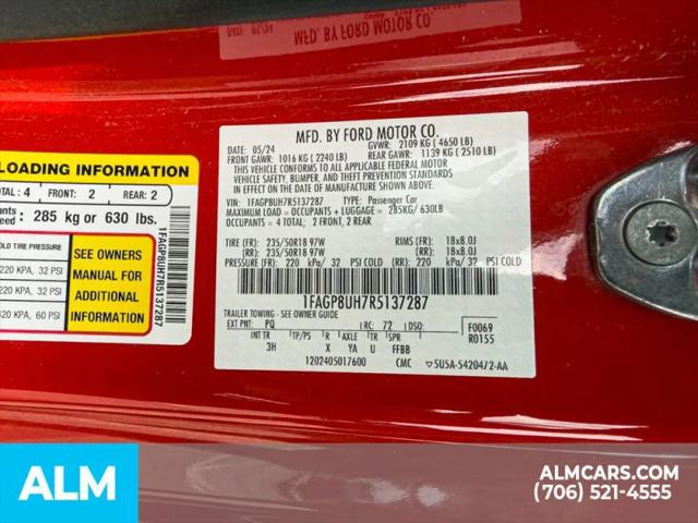 2024 Ford Mustang EcoBoost Premium Convertible