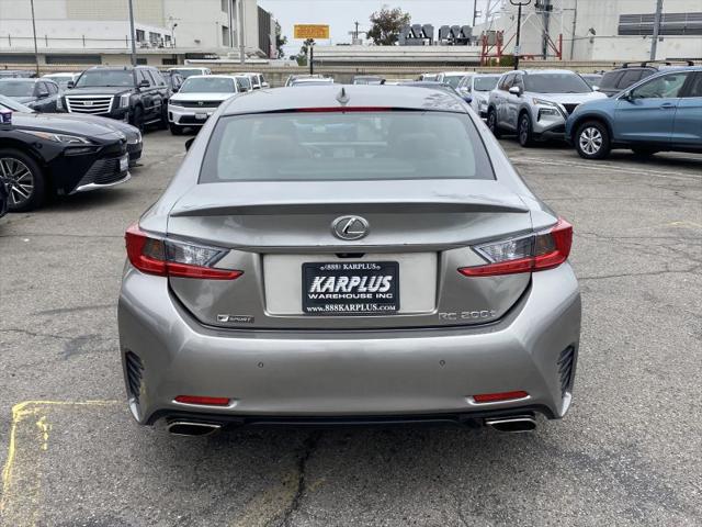2016 Lexus RC 200t 200t
