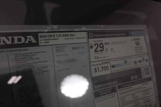 2026 Honda CR-V EX-L AWD