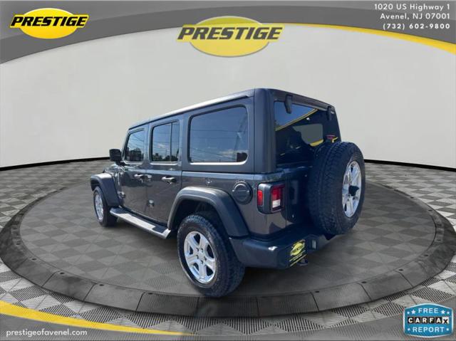 2018 Jeep Wrangler Unlimited Sport S 4x4