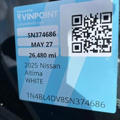 2025 Nissan Altima SV FWD