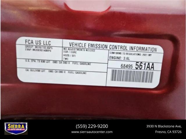 2021 Chrysler Pacifica Touring L