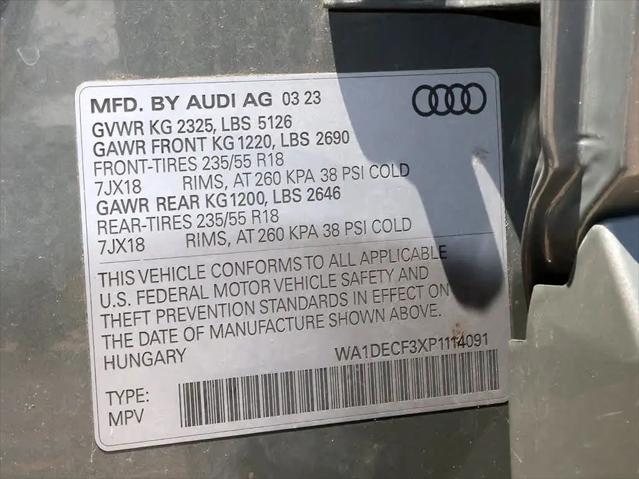 2023 Audi Q3 Premium 45 TFSI S line quattro Tiptronic
