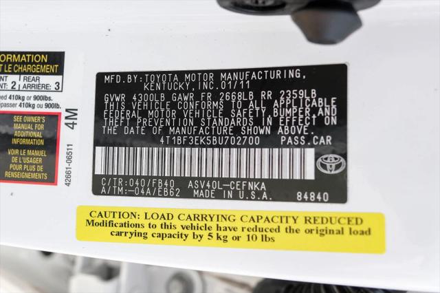 2011 Toyota Camry SE