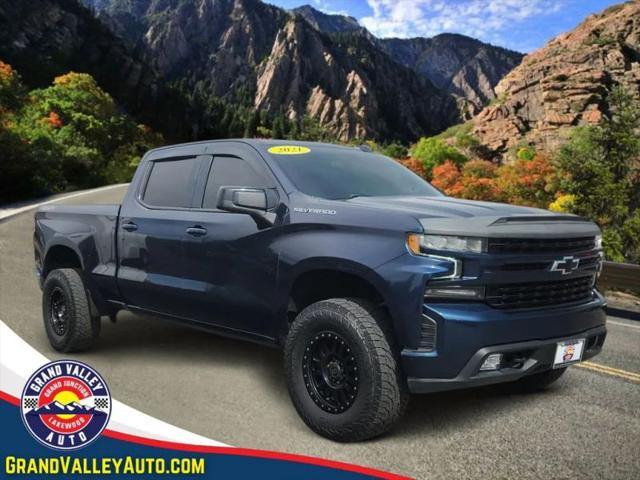 2021 Chevrolet Silverado 1500 4WD Crew Cab Standard Bed RST for sale in Lakewood, CO