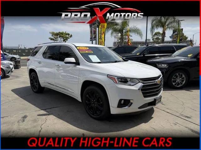 2020 Chevrolet Traverse FWD Premier for sale in South Gate, CA