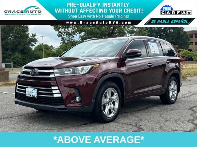 2019 Toyota Highlander Limited for sale in Richmond, VA