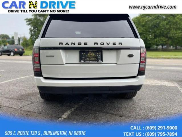 2017 Land Rover Range Rover 5.0L V8 Supercharged