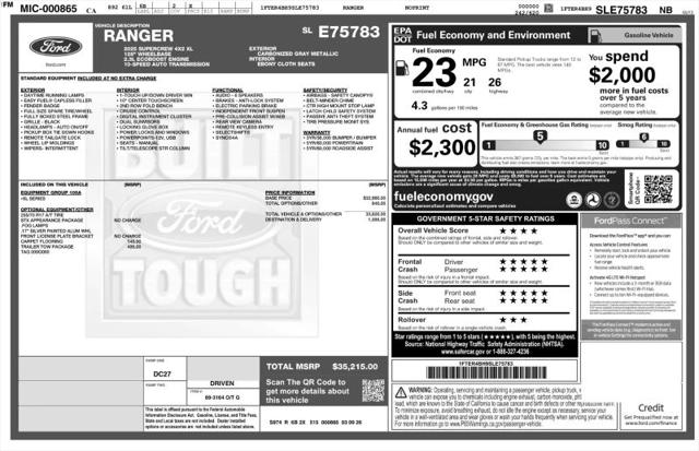 2025 Ford Ranger XL