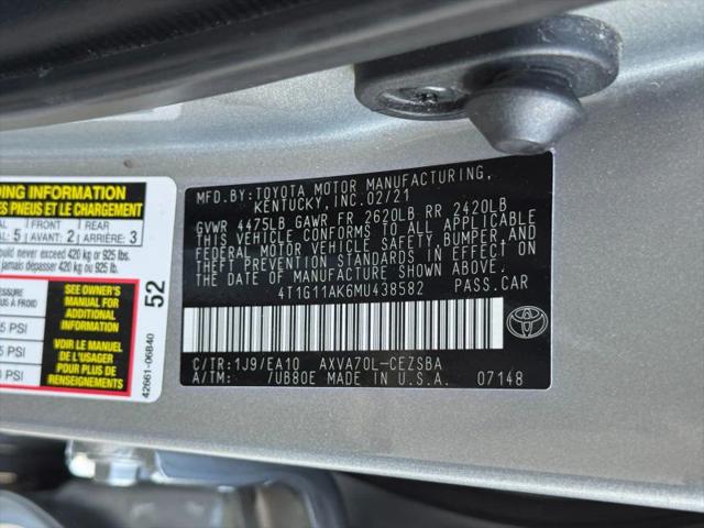 2021 Toyota Camry SE