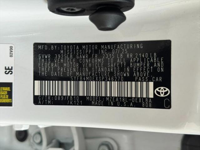 2025 Toyota Corolla LE