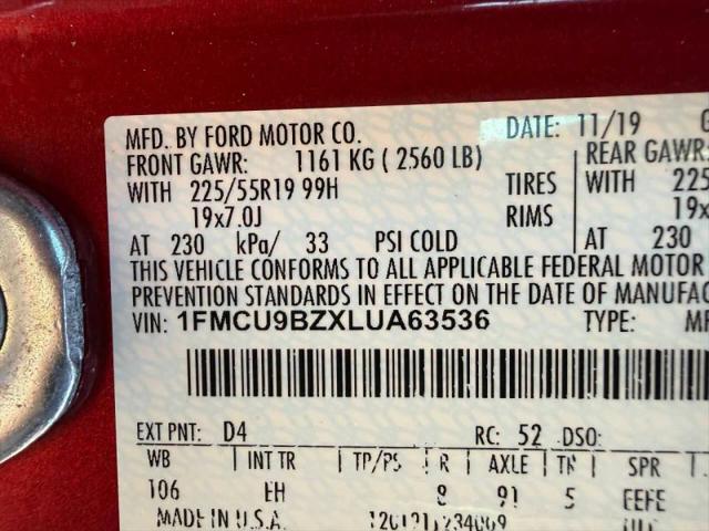 2020 Ford Escape SE Sport Hybrid