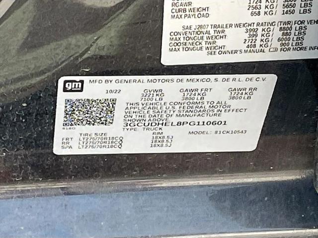 2023 Chevrolet Silverado 1500 4WD Crew Cab Short Bed ZR2