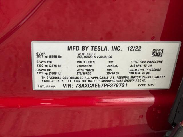 2023 Tesla Model X Standard Range