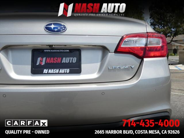 2018 Subaru Legacy 2.5i Limited