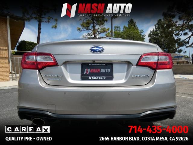 2018 Subaru Legacy 2.5i Limited