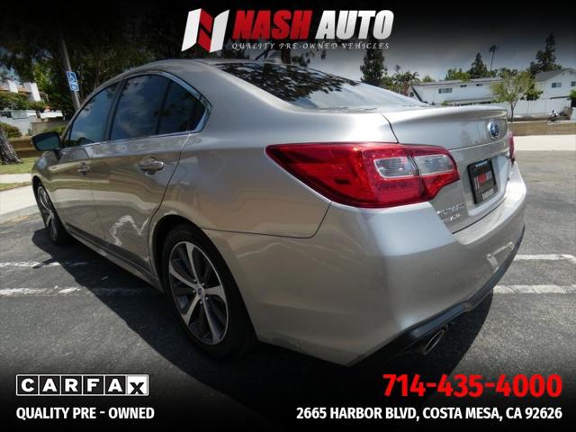2018 Subaru Legacy 2.5i Limited