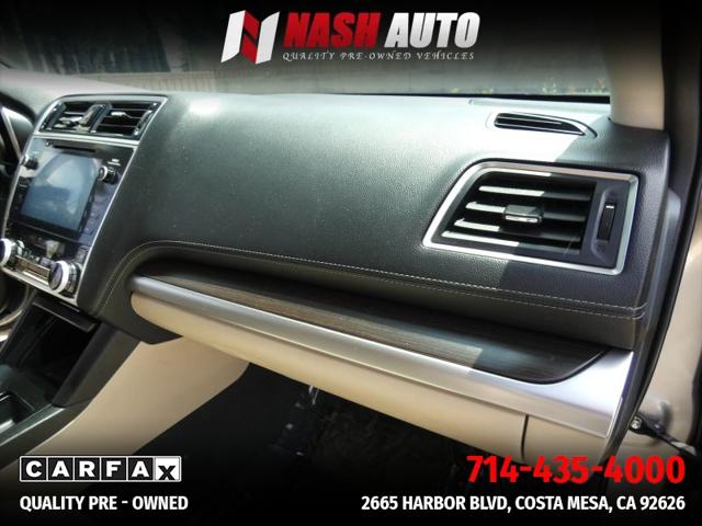 2018 Subaru Legacy 2.5i Limited