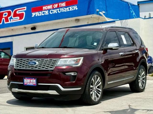 2018 Ford Explorer Platinum for sale in Pueblo, CO