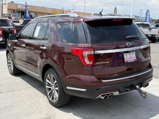 2018 Ford Explorer Platinum
