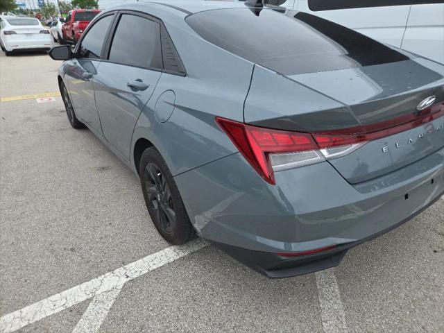 2022 Hyundai Elantra Hybrid Blue