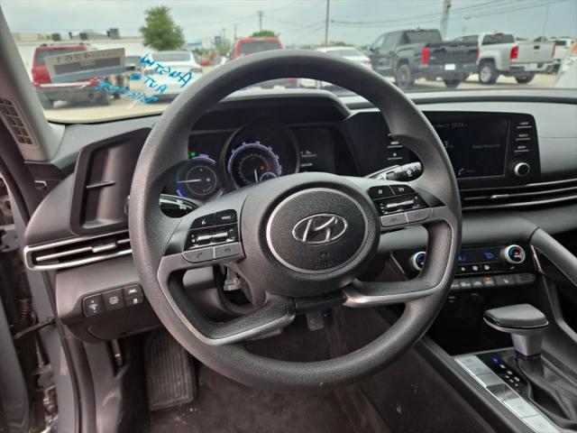 2022 Hyundai Elantra Hybrid Blue