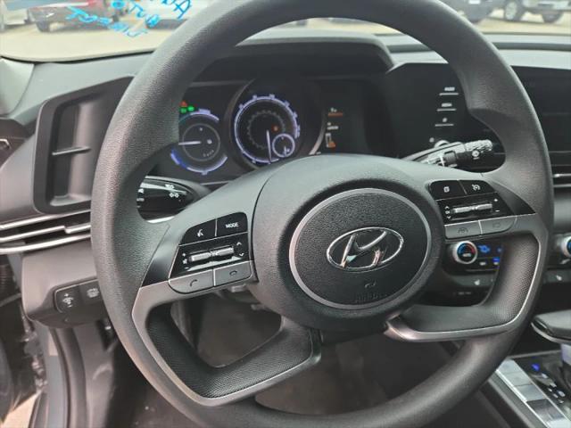 2022 Hyundai Elantra Hybrid Blue