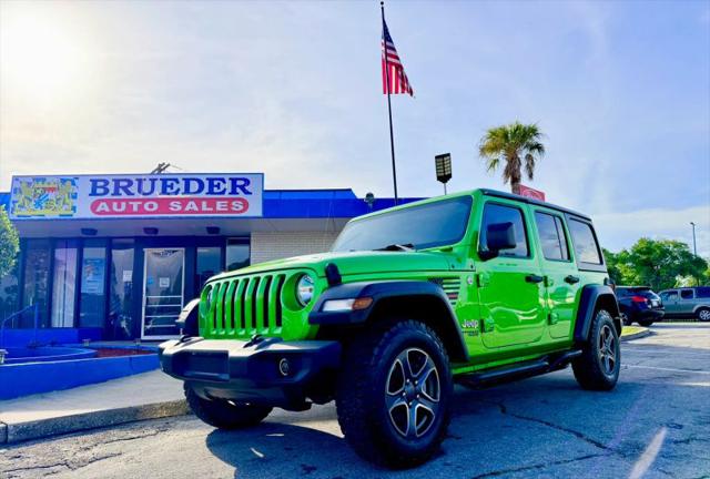 2018 Jeep Wrangler Unlimited Sport S 4x4 for sale in Jacksonville, FL