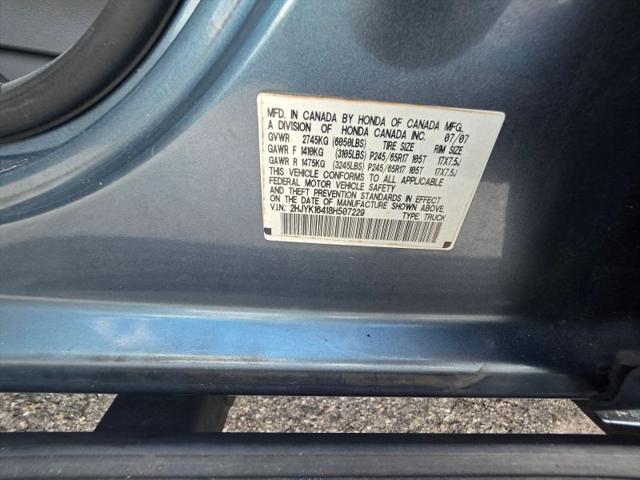 2008 Honda Ridgeline RTS