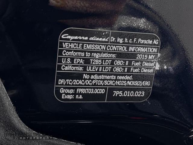 2015 Porsche Cayenne Diesel