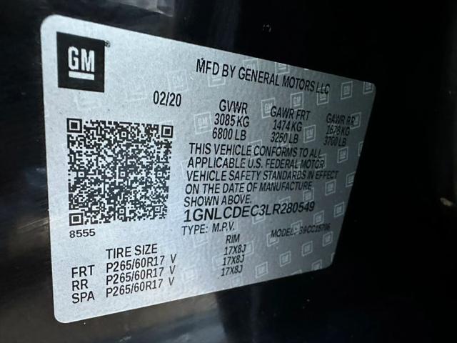 2020 Chevrolet Tahoe 2WD Commercial Fleet