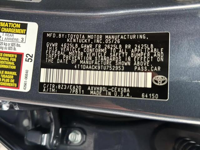 2026 Toyota Camry SE
