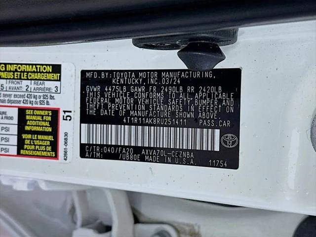 2024 Toyota Camry LE