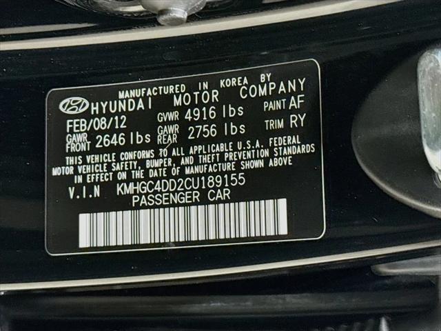 2012 Hyundai Genesis 3.8