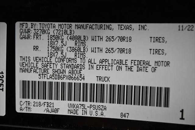 2023 Toyota Tundra SR5
