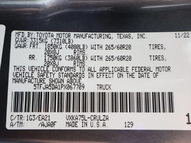 2023 Toyota Tundra Limited